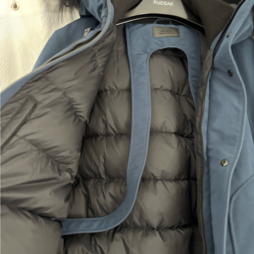 RUDSAK Navy Bomber Jacket. - Picture 8 of 11